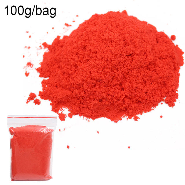 100g/bag Soft Magic Sand DIY Dynamic Sand Indoor Playing Toys for