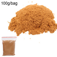 100g Dynamic Sand Toys Magic Clay Colored Soft Slime Space Sand Supplies Play Sand Model Tools Antistress Toys for Kid