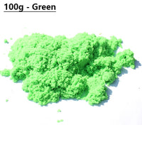 100g/bag Soft Magic Sand DIY Dynamic Sand Indoor Playing Toys for Children Modeling Clay Slime Play Learning Educational