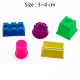 Sand Toys DIY Indoor arena Magic Play Sand Castle Mold Building Dynamic Magic Sand Clay Slime Model Educational Toys