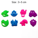 Sand Toys DIY Indoor arena Magic Play Sand Castle Mold Building Dynamic Magic Sand Clay Slime Model Educational Toys