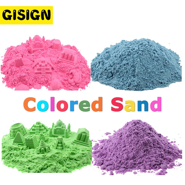300g/Bag Magic Sand Toys Super Colored Dynamic Sand Indoor Arena Play Sand Educational Clay Kids Toys for Children