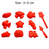 Plasticine Magic Sand Toys DIY Indoor arena Play Sand Castle Mold Building Dynamic Sand Clay Slime Model Educational Toys