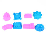 Plasticine Magic Sand Toys DIY Indoor arena Play Sand Castle Mold Building Dynamic Sand Clay Slime Model Educational Toys